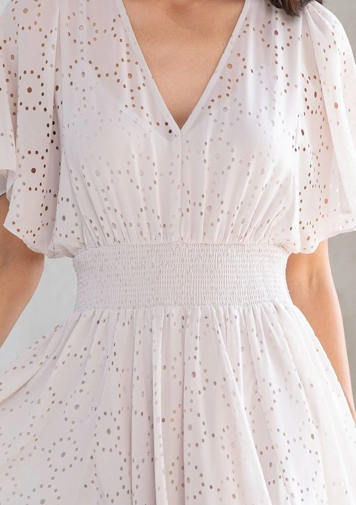 It's All Love Chiffon Maxi Dress sold by lovestitch product image thumbnail 4