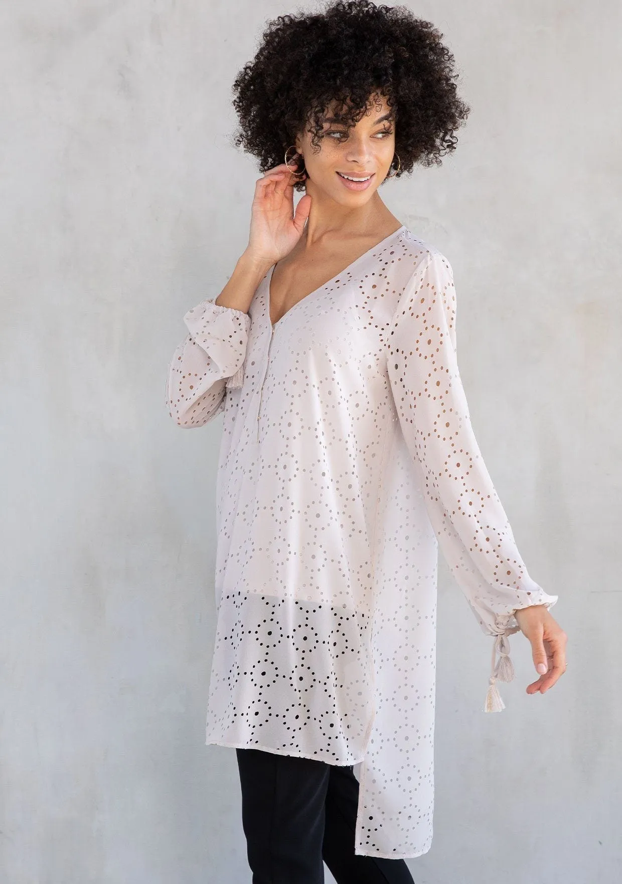 Sweet Escape Chiffon Tunic sold by lovestitch product image thumbnail 3