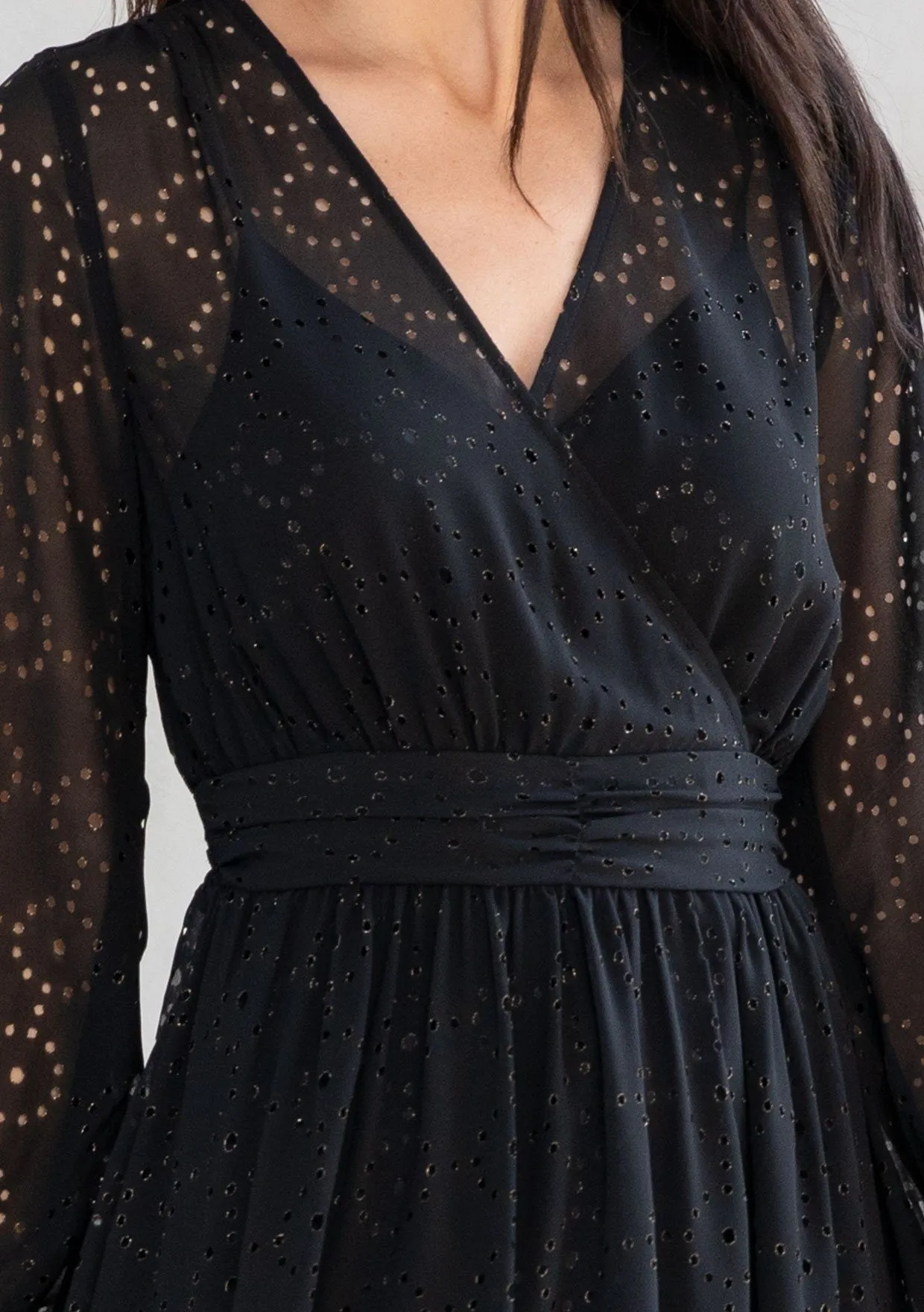 Lou Chiffon Mini Dress sold by lovestitch product image thumbnail 4