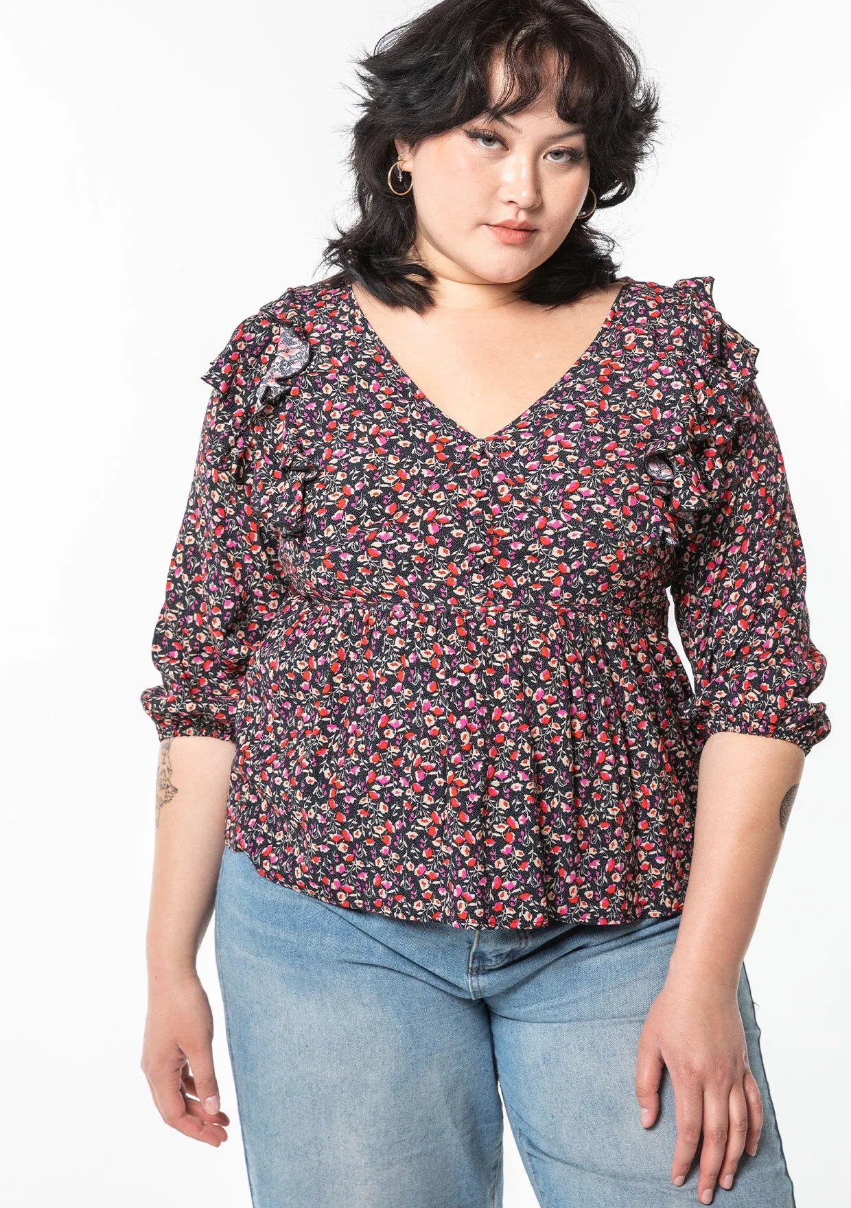 Open Road Peplum Top sold by lovestitch product image thumbnail 5