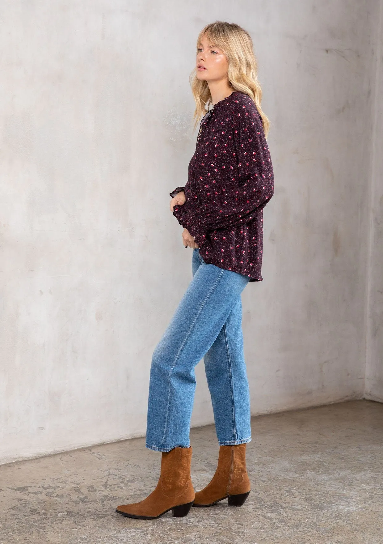 Agnes Peasant Top sold by lovestitch product image thumbnail 3