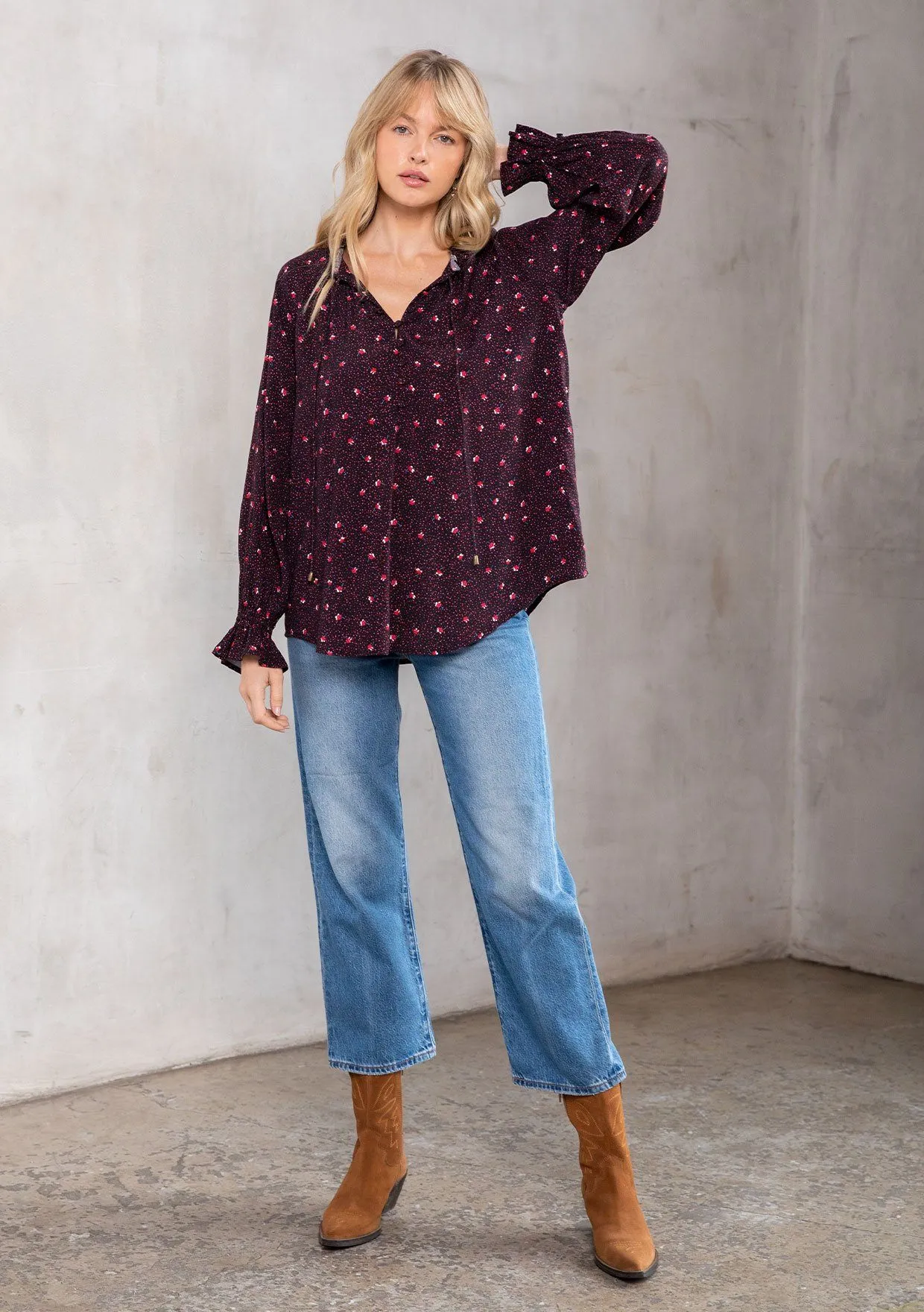 Agnes Peasant Top sold by lovestitch product image thumbnail 4