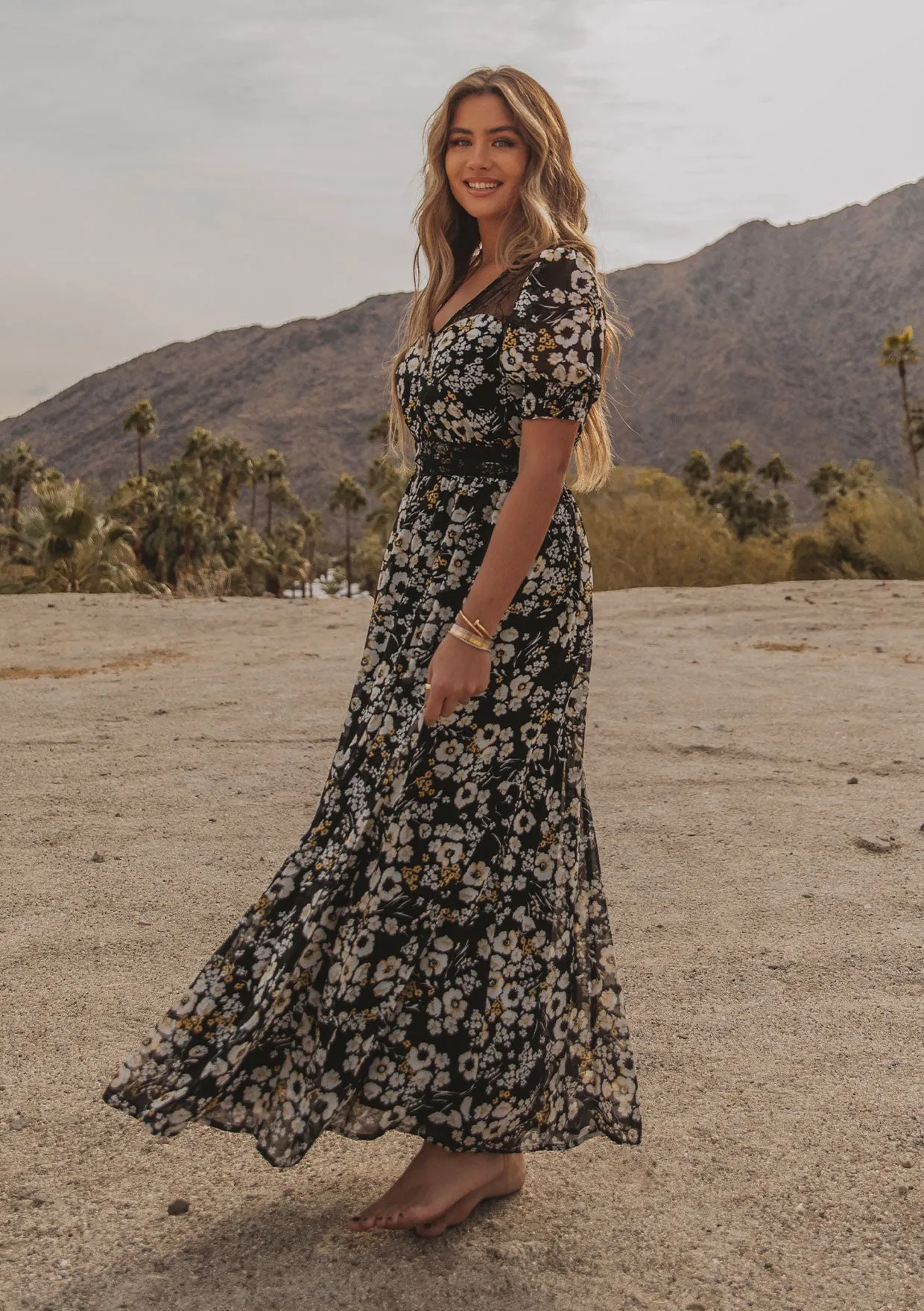 Leo Button Front Maxi Dress sold by lovestitch product image thumbnail 3