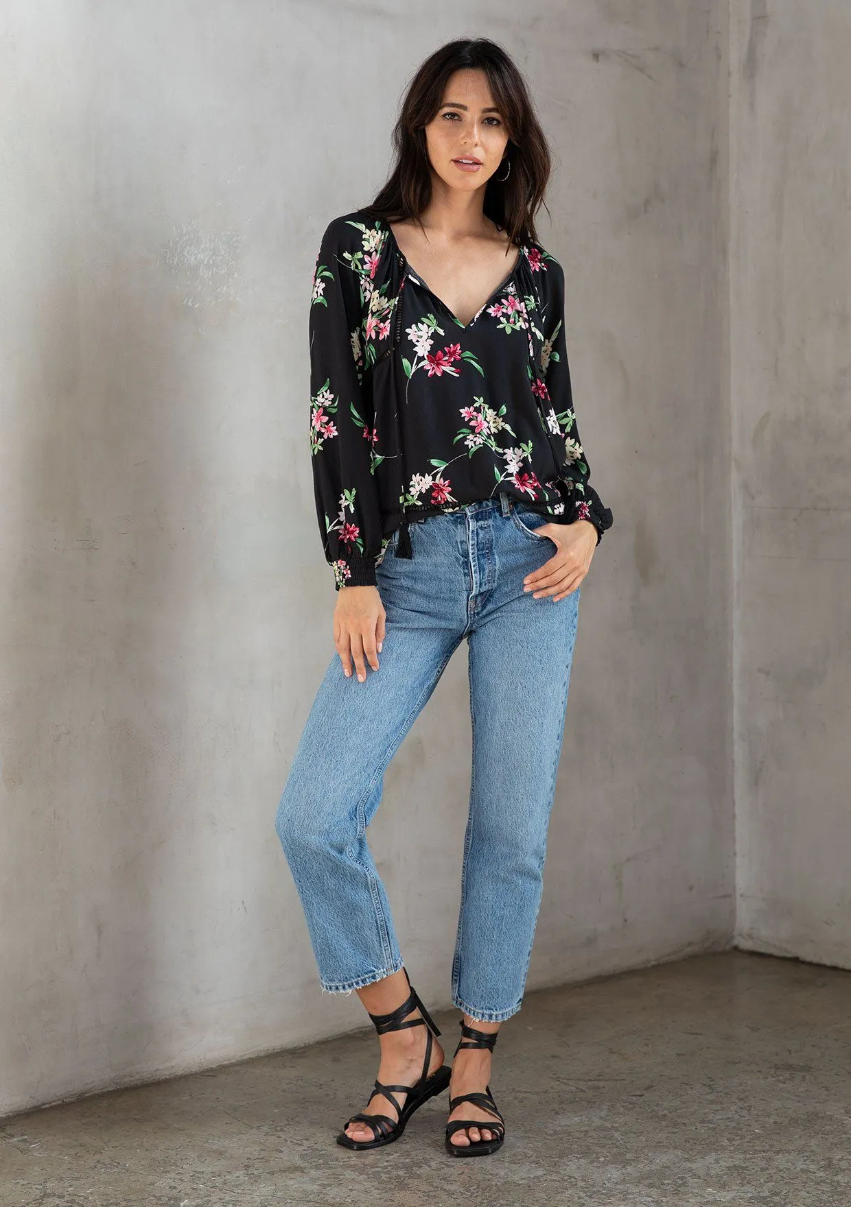 Rosalie Floral Blouse sold by lovestitch product image thumbnail 5