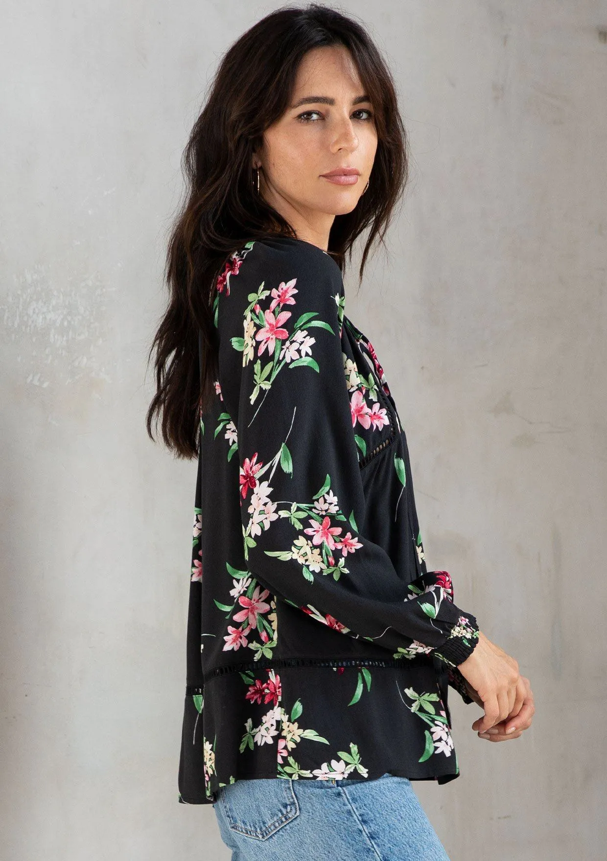 Rosalie Floral Blouse sold by lovestitch product image thumbnail 3