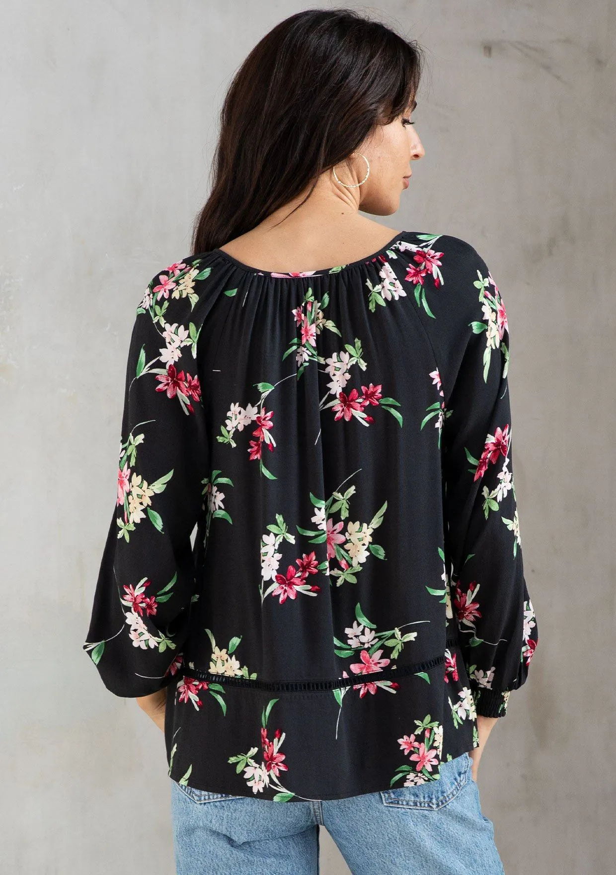 Rosalie Floral Blouse sold by lovestitch product image thumbnail 2