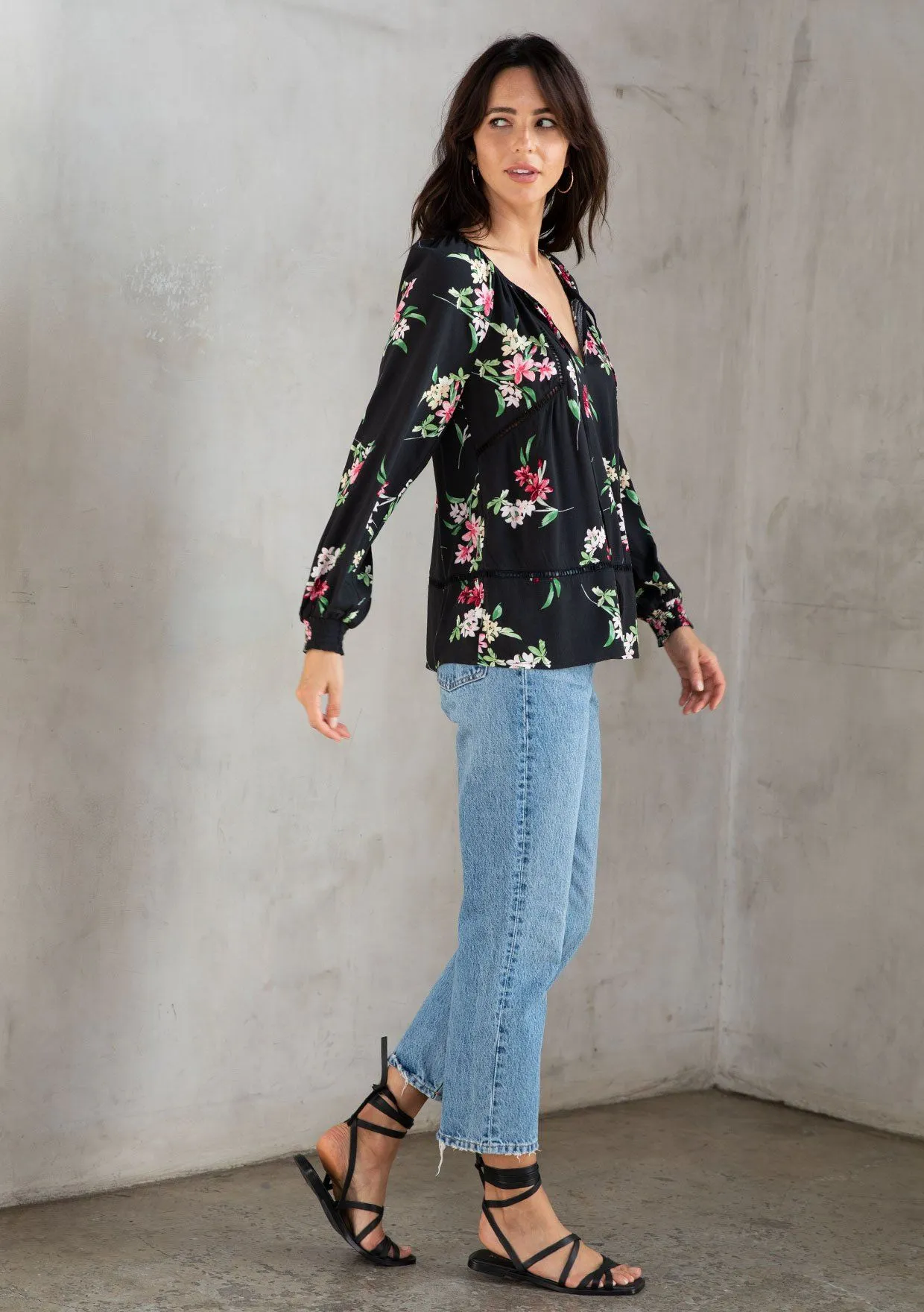 Rosalie Floral Blouse sold by lovestitch product image thumbnail 4