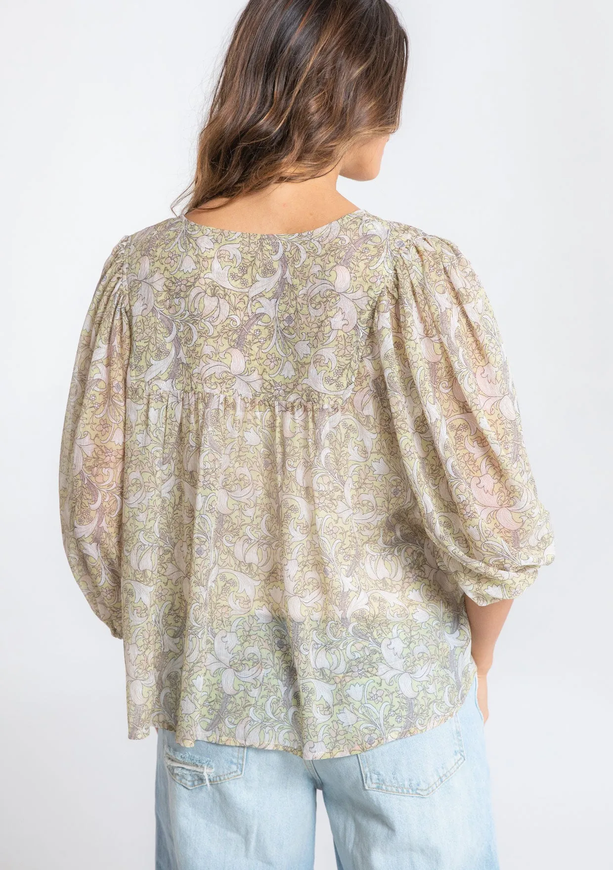 Sabina Sheer Blouse sold by lovestitch product image thumbnail 2