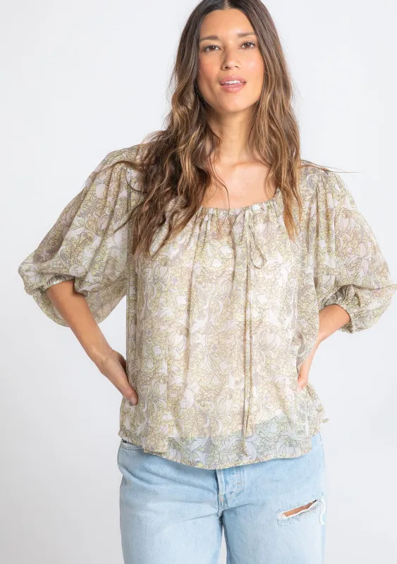 Sabina Sheer Blouse sold by lovestitch