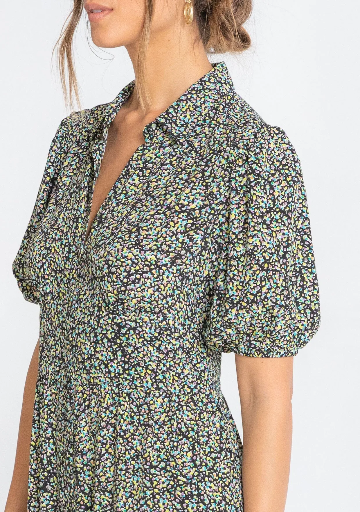 Misha Puff Sleeve Maxi Dress sold by lovestitch product image thumbnail 4