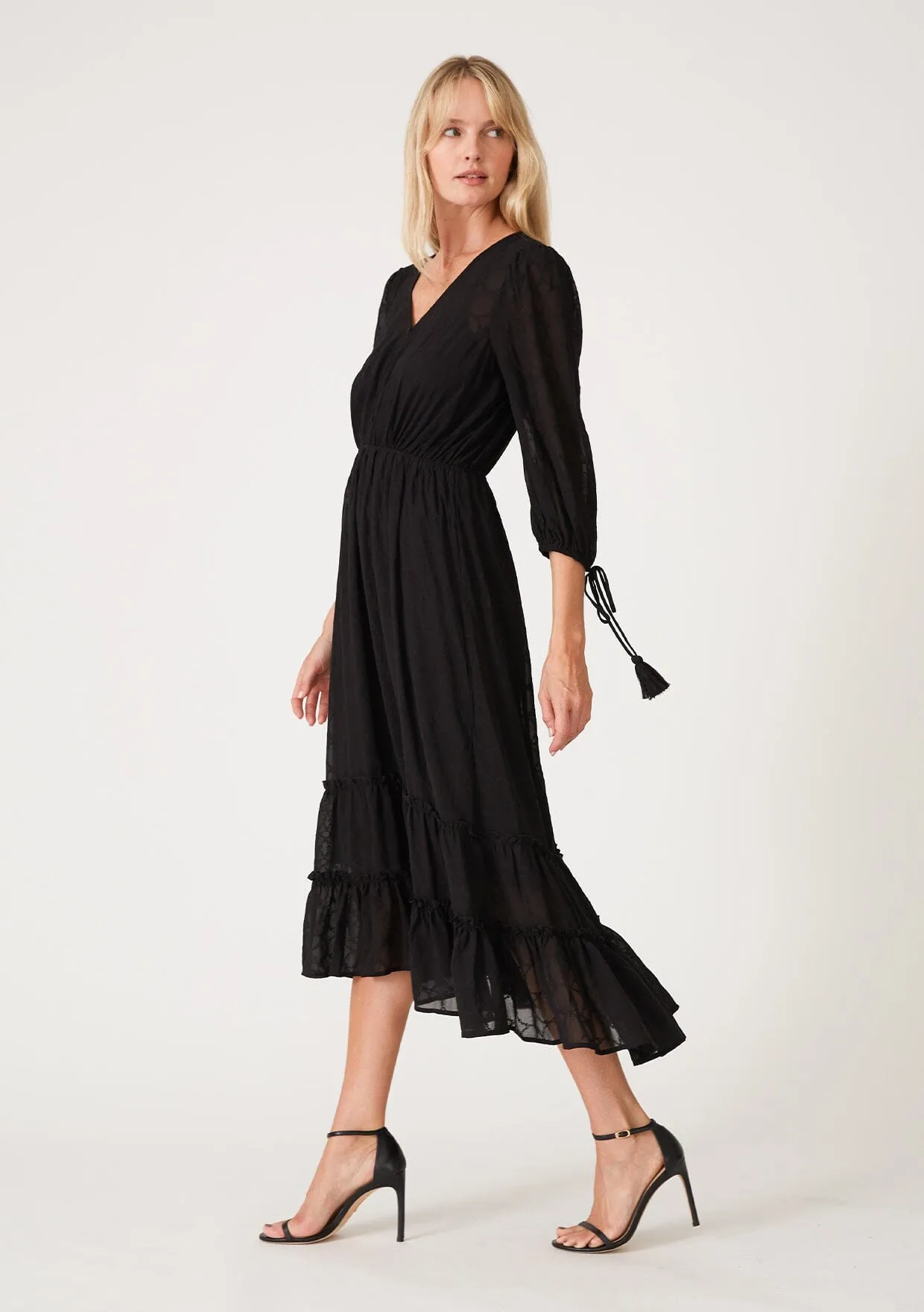 Alma Embroidered Maxi Dress sold by lovestitch