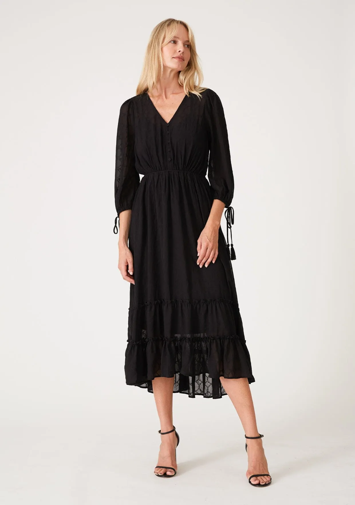 Alma Embroidered Maxi Dress sold by lovestitch product image thumbnail 3