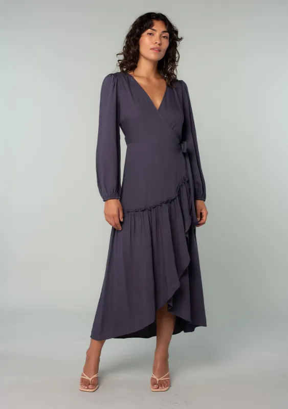 Robson Maxi Wrap Dress sold by lovestitch