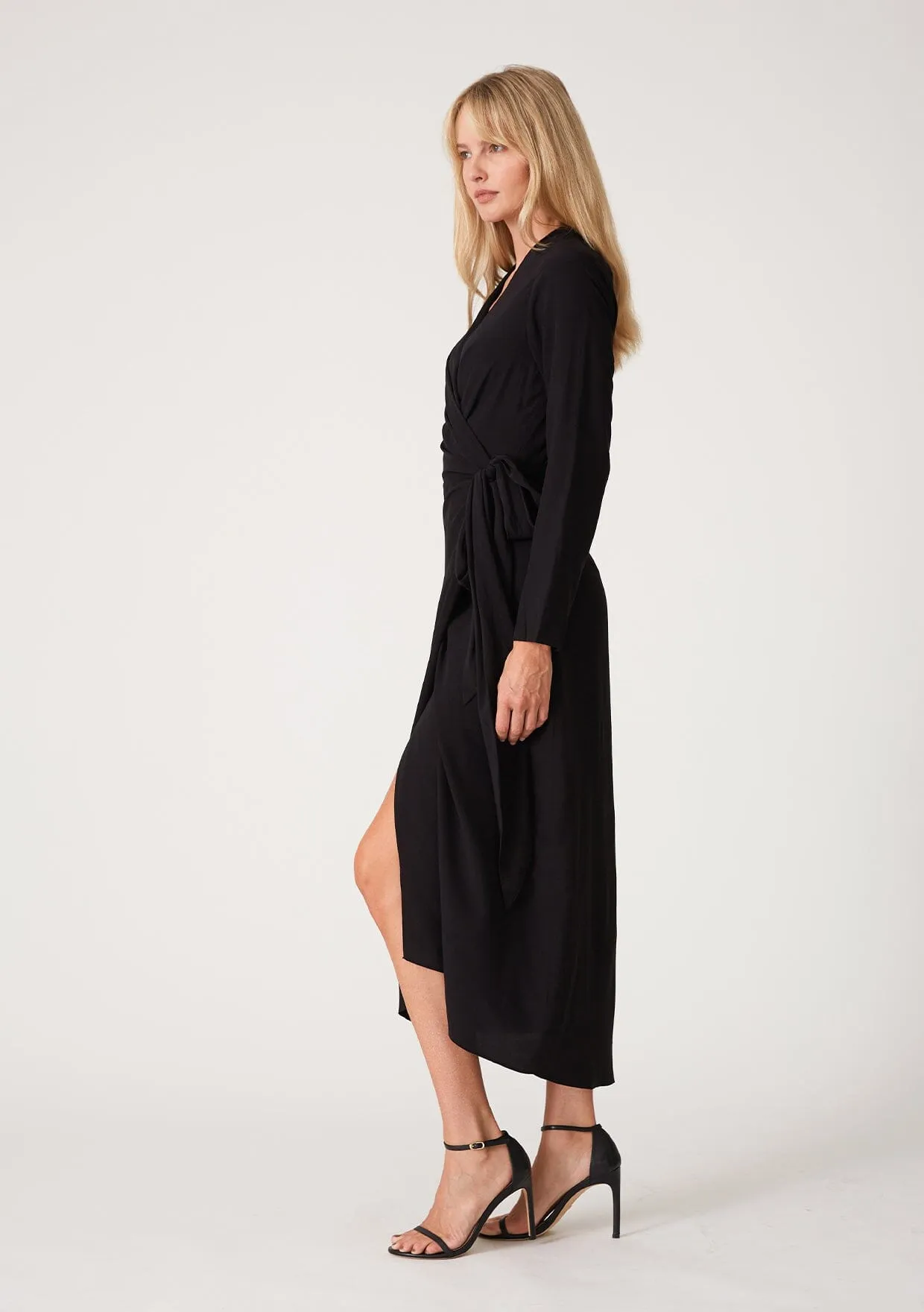 Anais Midi Wrap Dress sold by lovestitch product image thumbnail 2