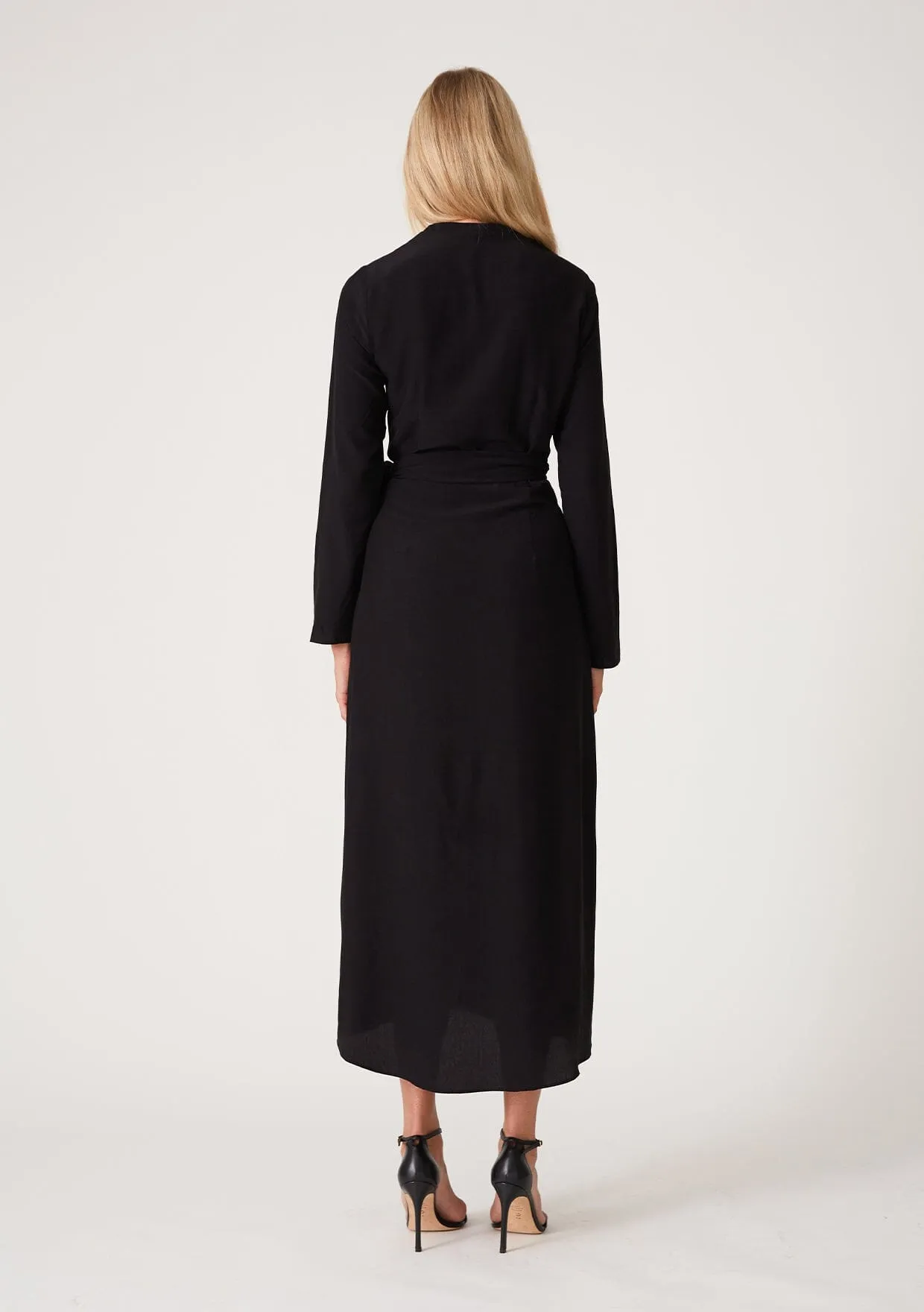 Anais Midi Wrap Dress sold by lovestitch product image thumbnail 3