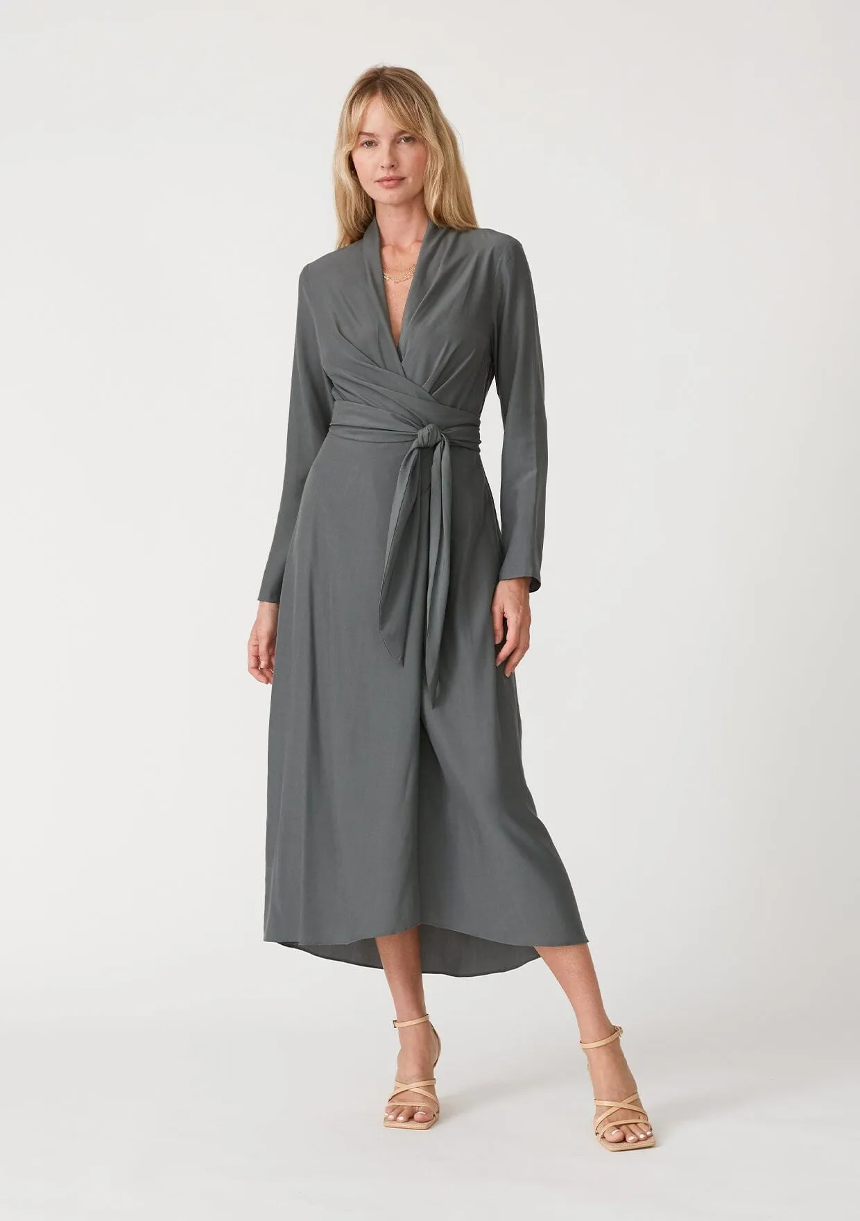Anais Midi Wrap Dress sold by lovestitch product image thumbnail 5