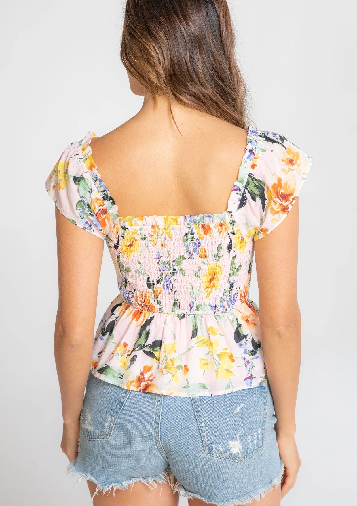 Rosedal Smocked Top sold by lovestitch product image thumbnail 2