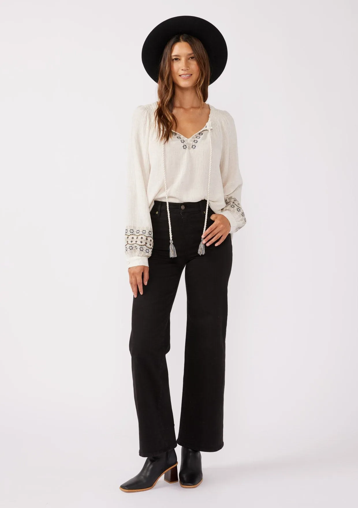 Charley Embroidered Blouse sold by lovestitch product image thumbnail 2