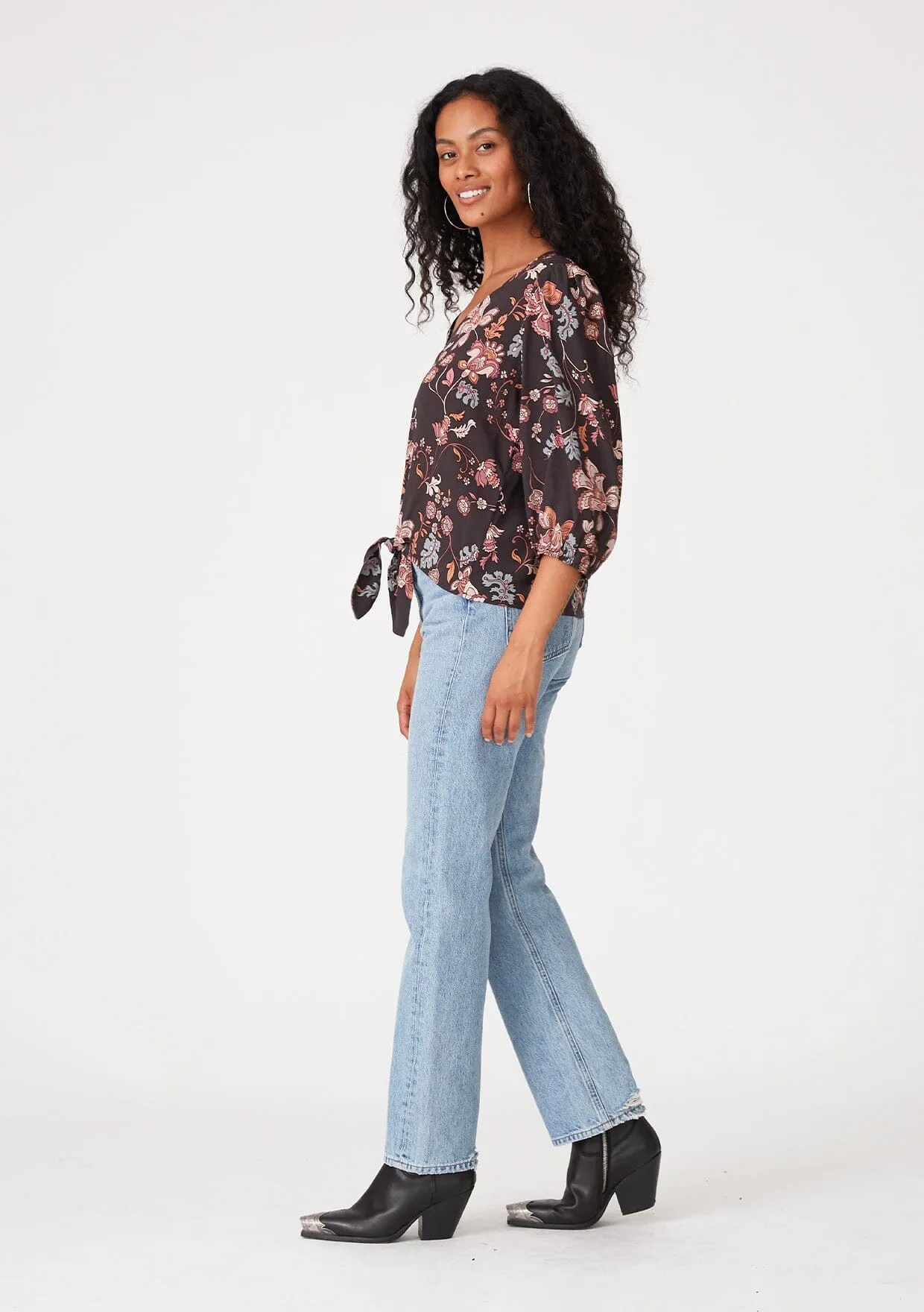 Coraline Tie Front Top sold by lovestitch product image thumbnail 3