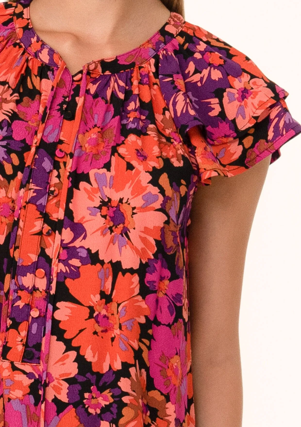 Laney Floral Top sold by lovestitch product image thumbnail 4