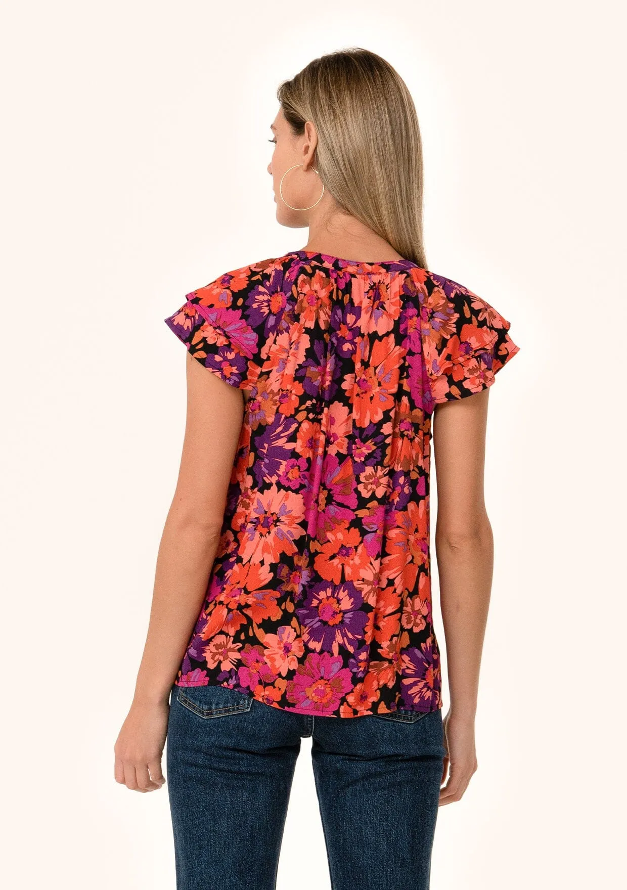 Laney Floral Top sold by lovestitch product image thumbnail 2