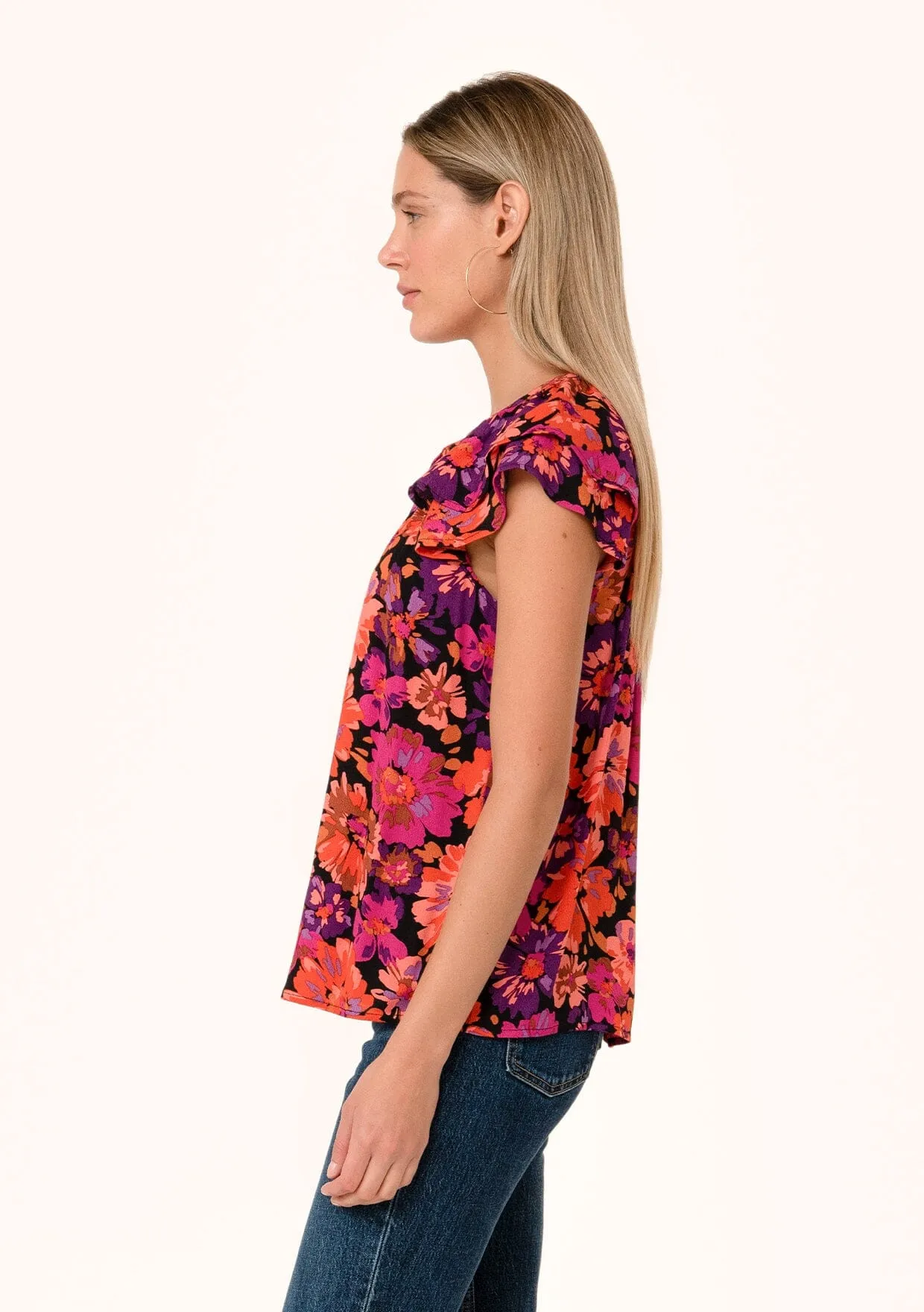 Laney Floral Top sold by lovestitch product image thumbnail 3