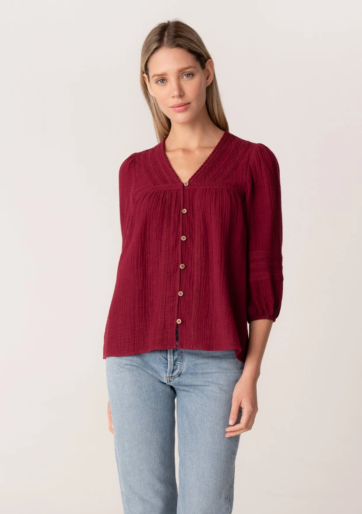 Ella Blouse sold by lovestitch