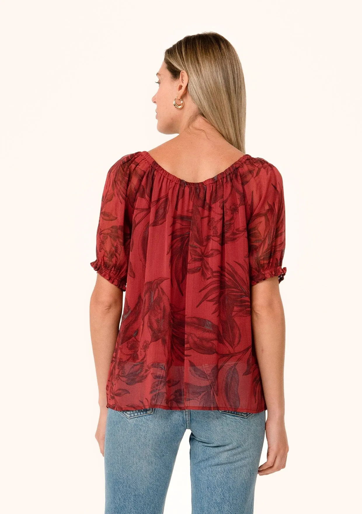 Emmaline Puff Sleeve Top sold by lovestitch product image thumbnail 2