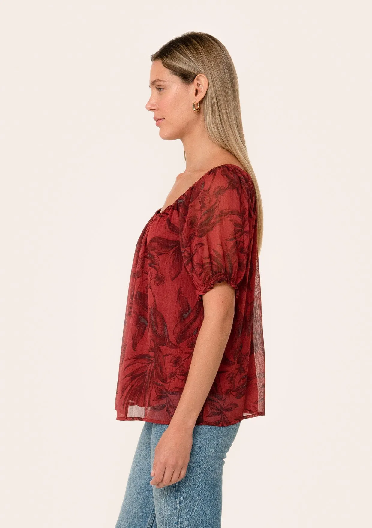 Emmaline Puff Sleeve Top sold by lovestitch product image thumbnail 3