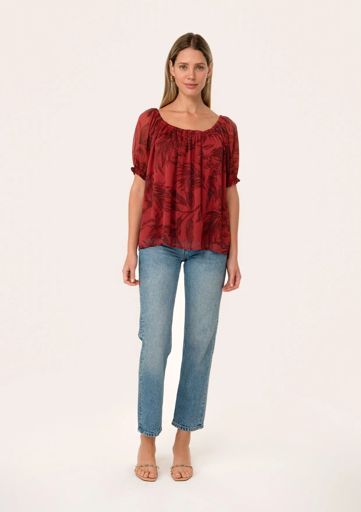 Emmaline Puff Sleeve Top sold by lovestitch product image thumbnail 5