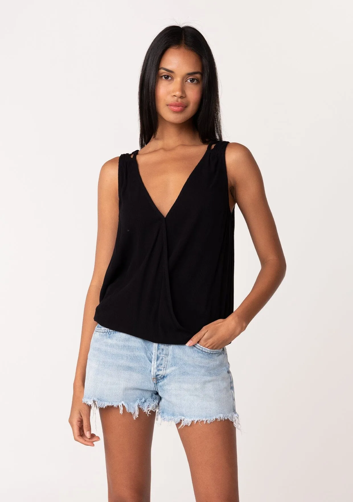 Ojai Soutache Tank Top sold by lovestitch