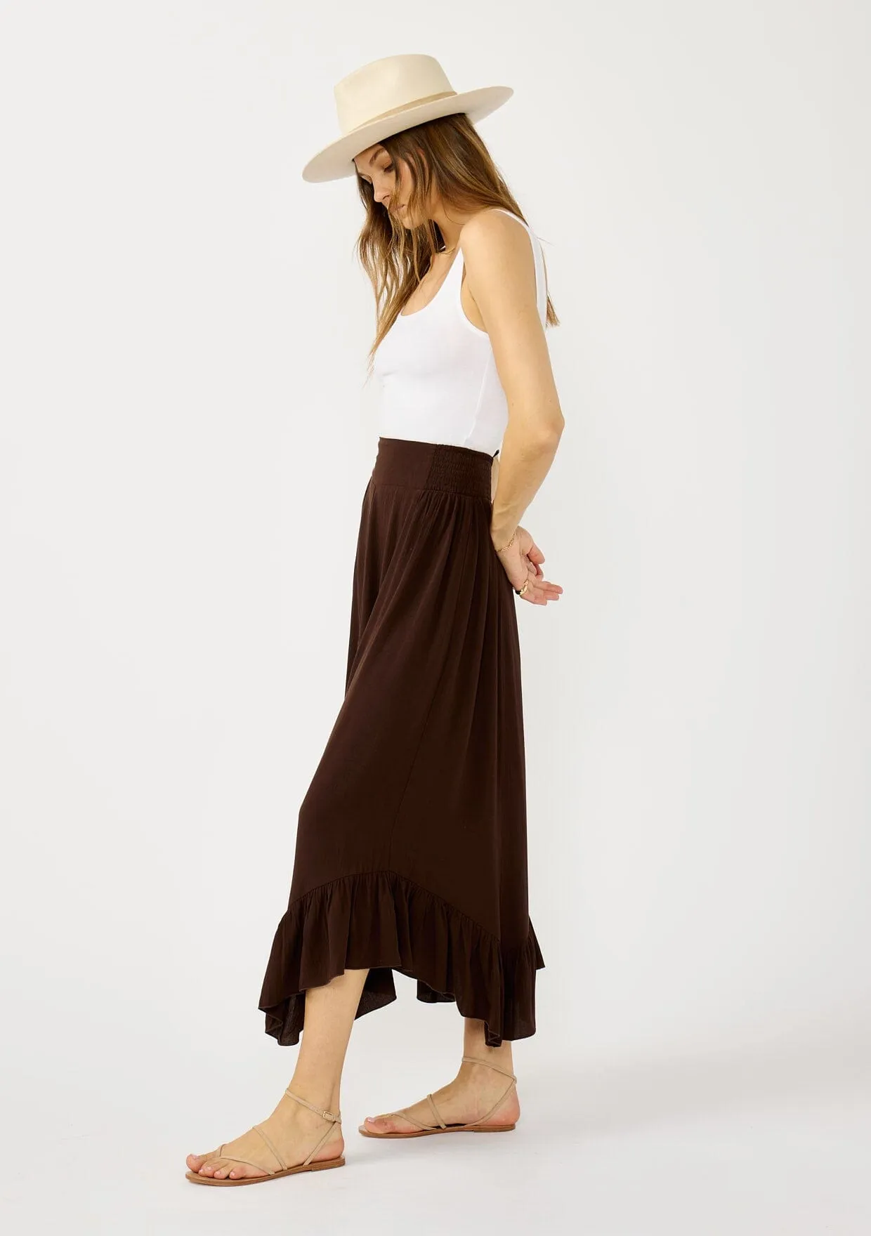 Lainey Ruffle Maxi Skirt sold by lovestitch product image thumbnail 3