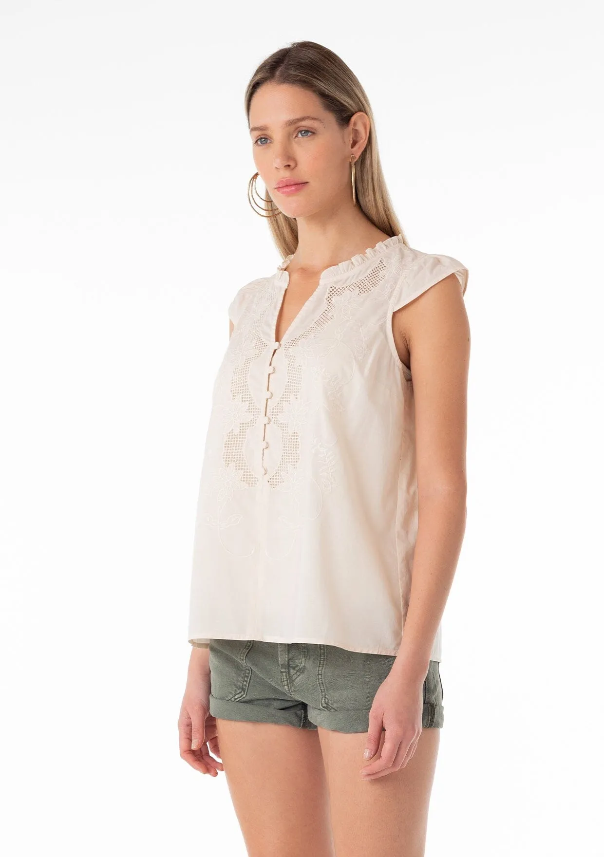 Hanna Embroidered Top sold by lovestitch product image thumbnail 4