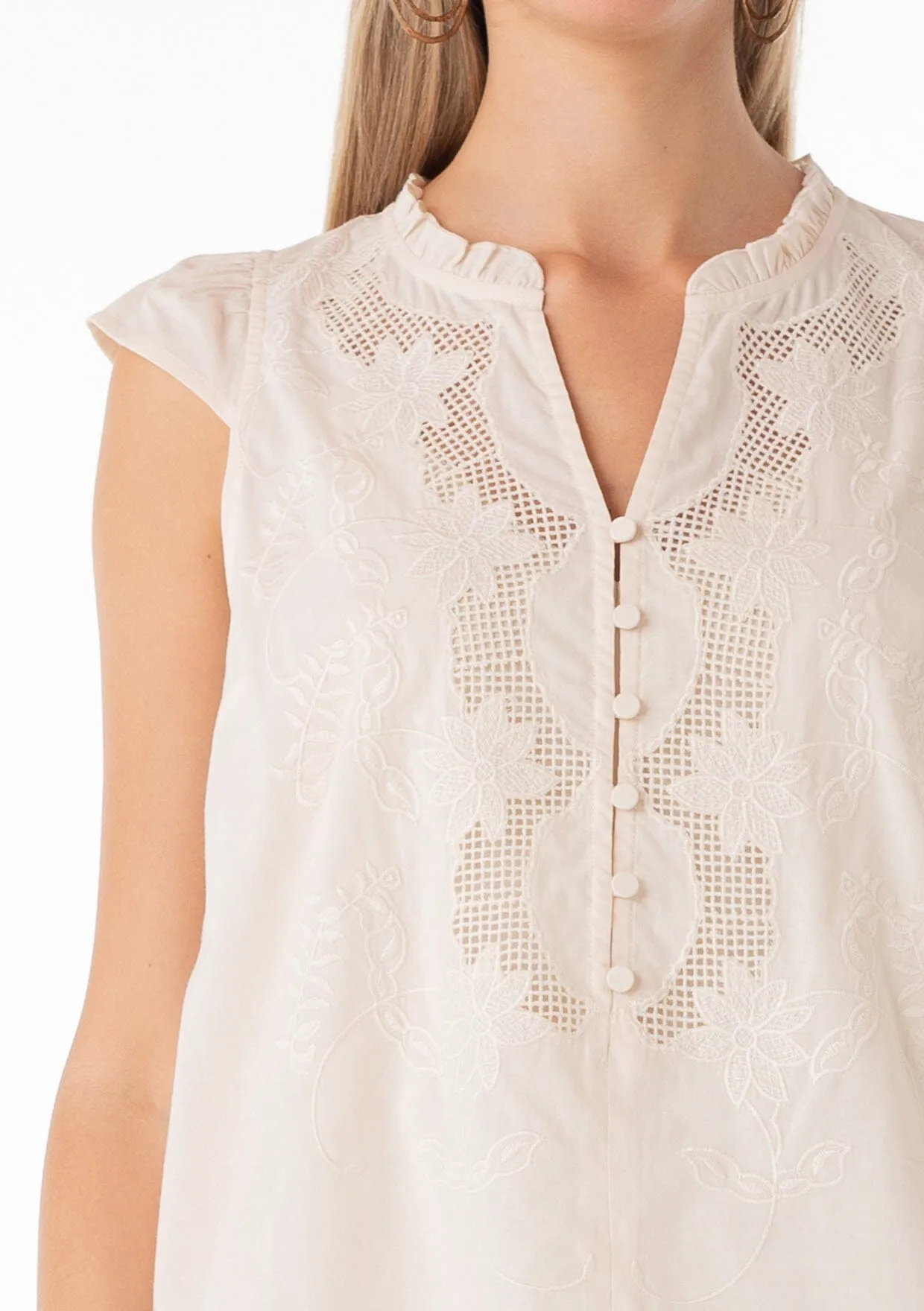 Hanna Embroidered Top sold by lovestitch product image thumbnail 5
