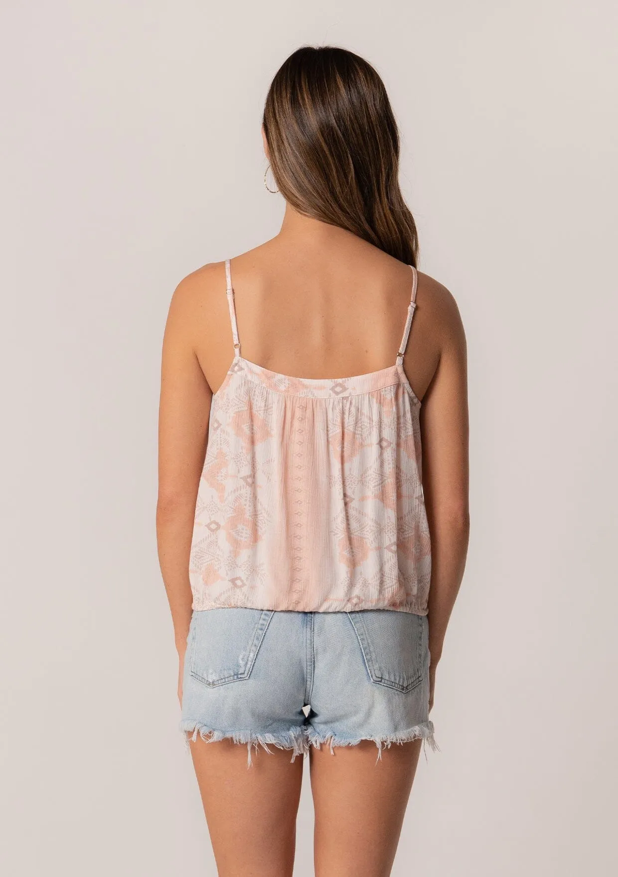 Joella Button Front Tank Top sold by lovestitch product image thumbnail 2