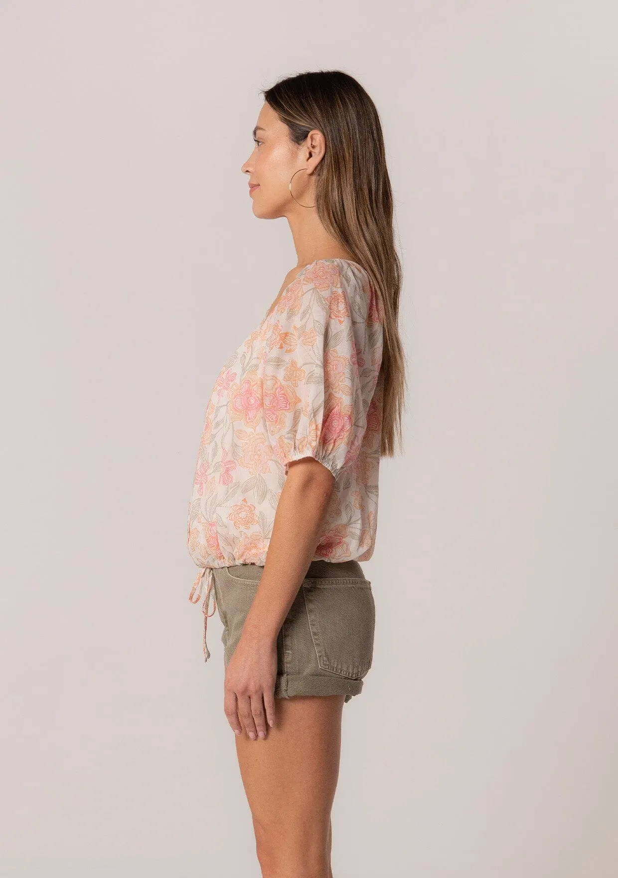 Teviot Puff Sleeve Blouse sold by lovestitch product image thumbnail 3