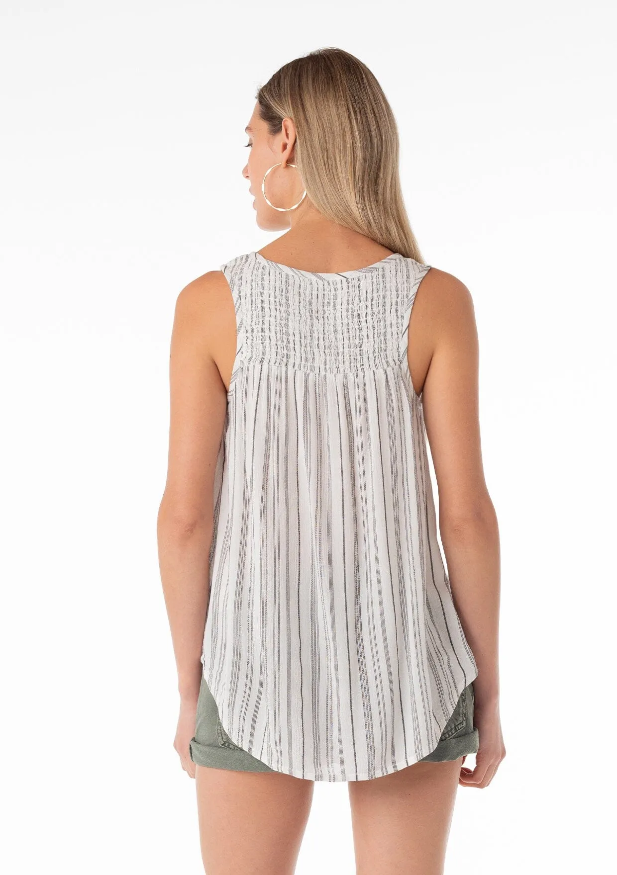 Kiara Striped Tank Top sold by lovestitch product image thumbnail 5