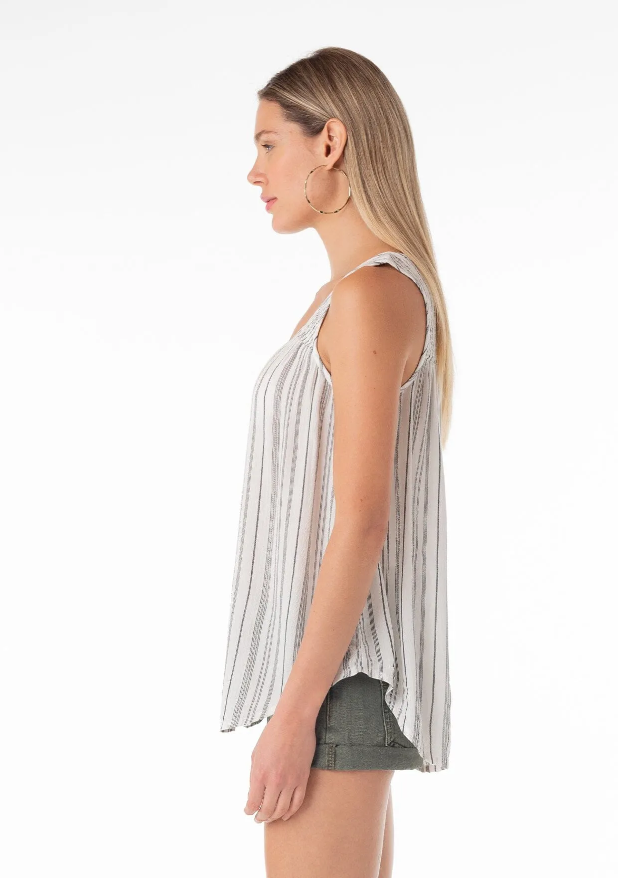 Kiara Striped Tank Top sold by lovestitch product image thumbnail 4