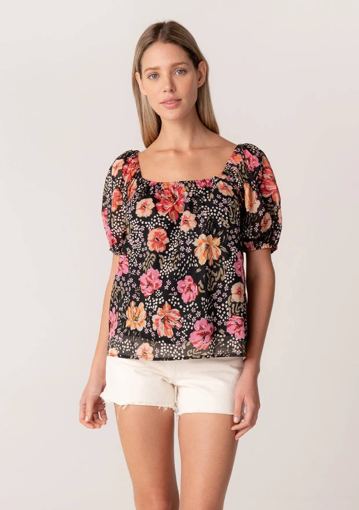 Rowena Puff Sleeve Top sold by lovestitch product image thumbnail 5