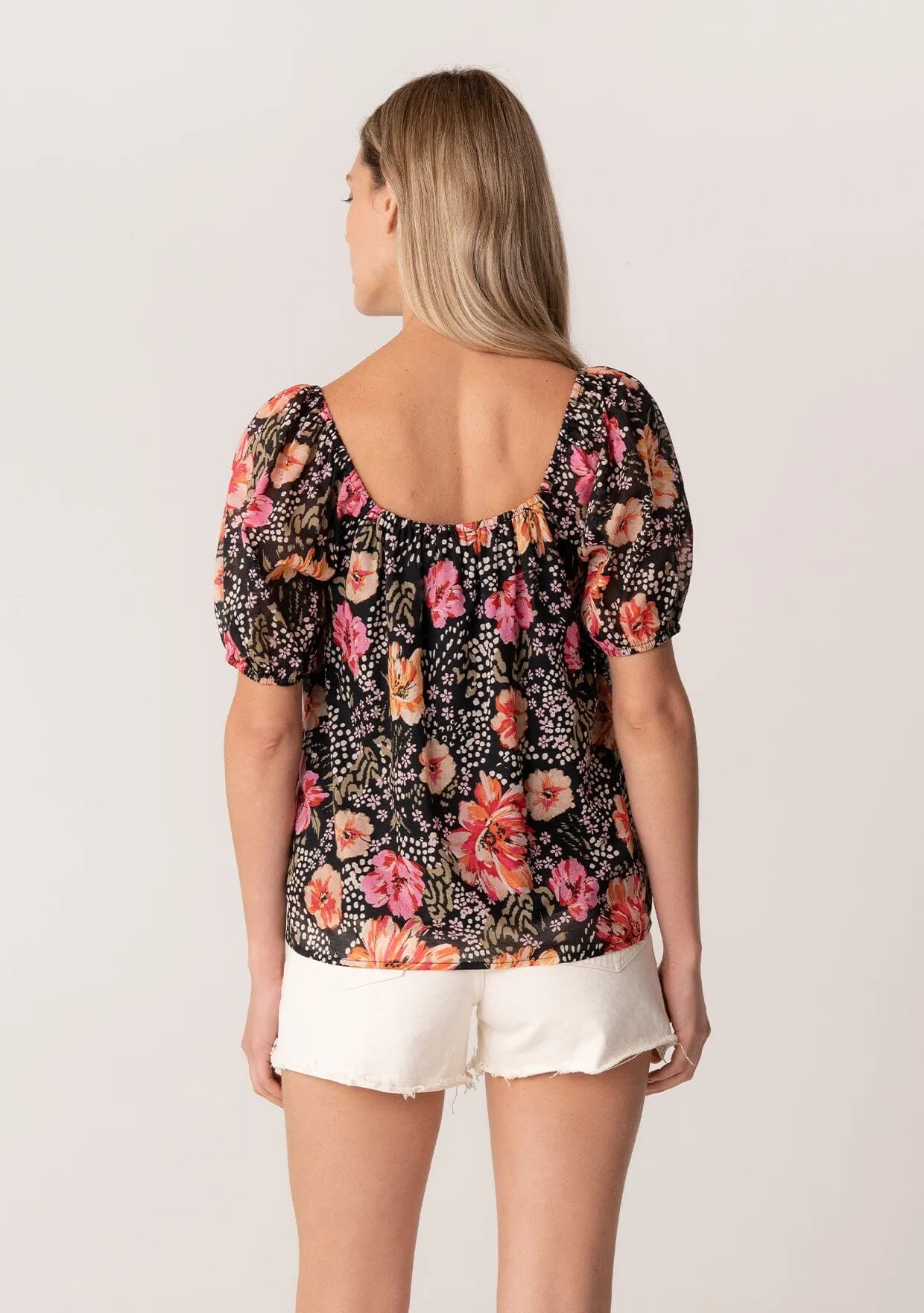 Rowena Puff Sleeve Top sold by lovestitch product image thumbnail 3