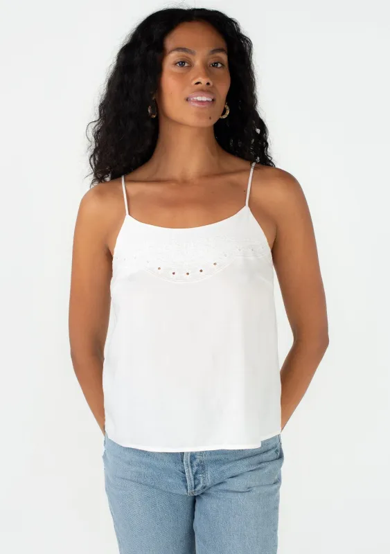 Malou Embroidered Camisole sold by lovestitch