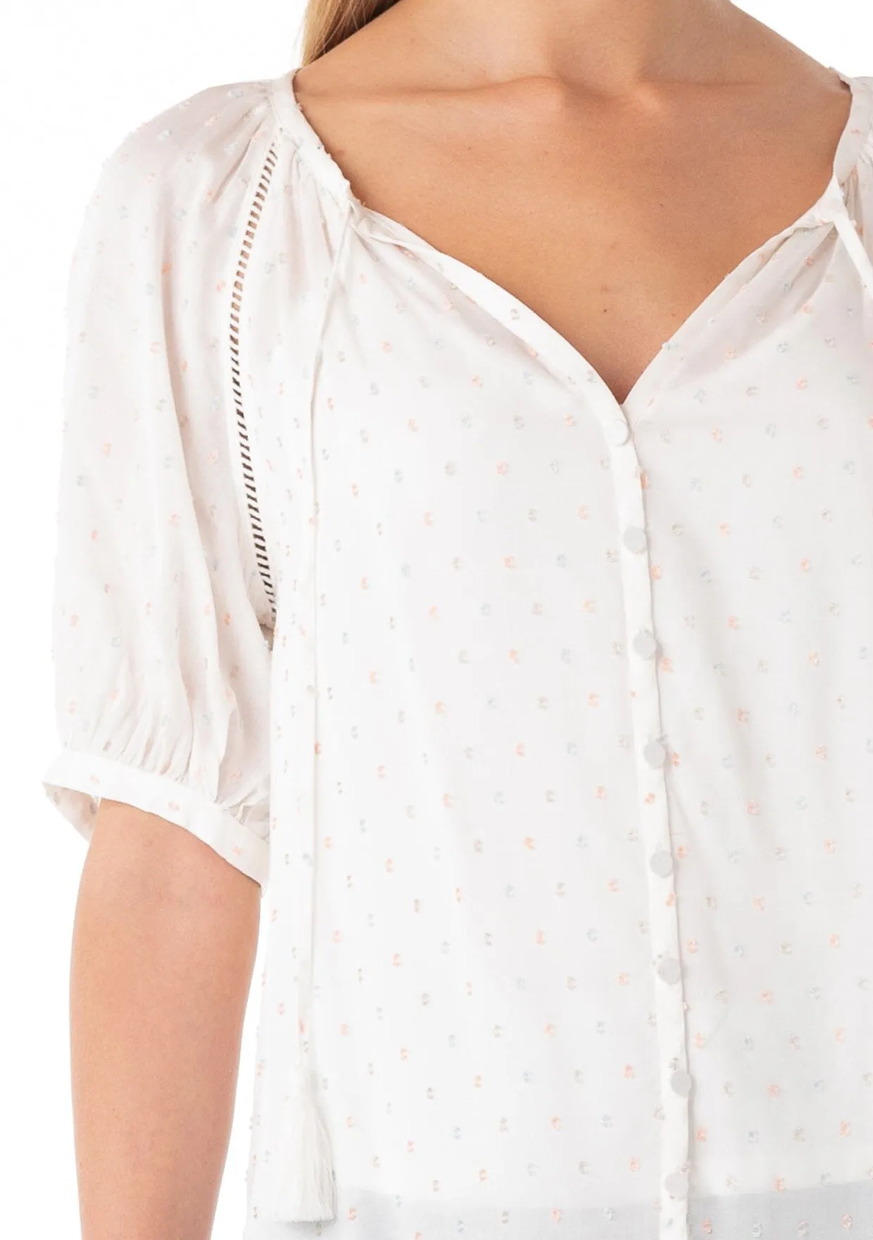 Farrah Button Up Blouse sold by lovestitch product image thumbnail 4