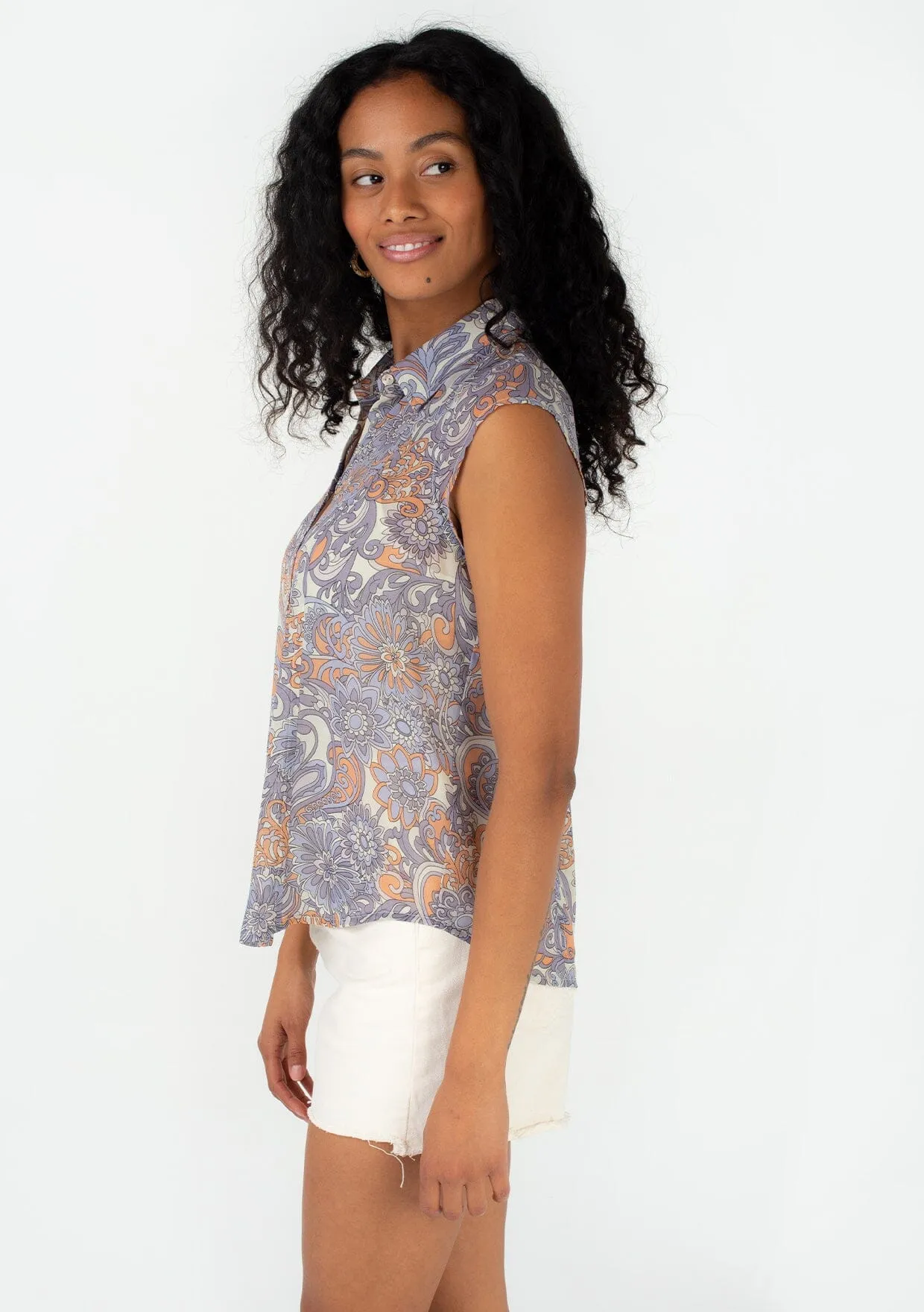 Maxine Button Front Top sold by lovestitch product image thumbnail 4