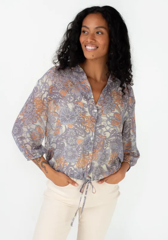 Lindie Button Front Top sold by lovestitch