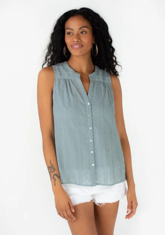 Last Chance Eyelet Tank Top made by lovestitch