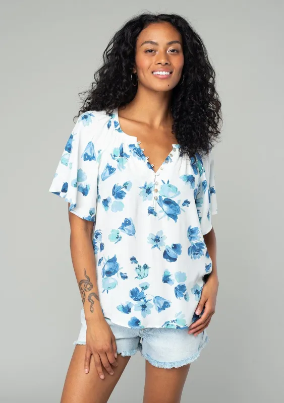 Zosia Floral Top sold by lovestitch