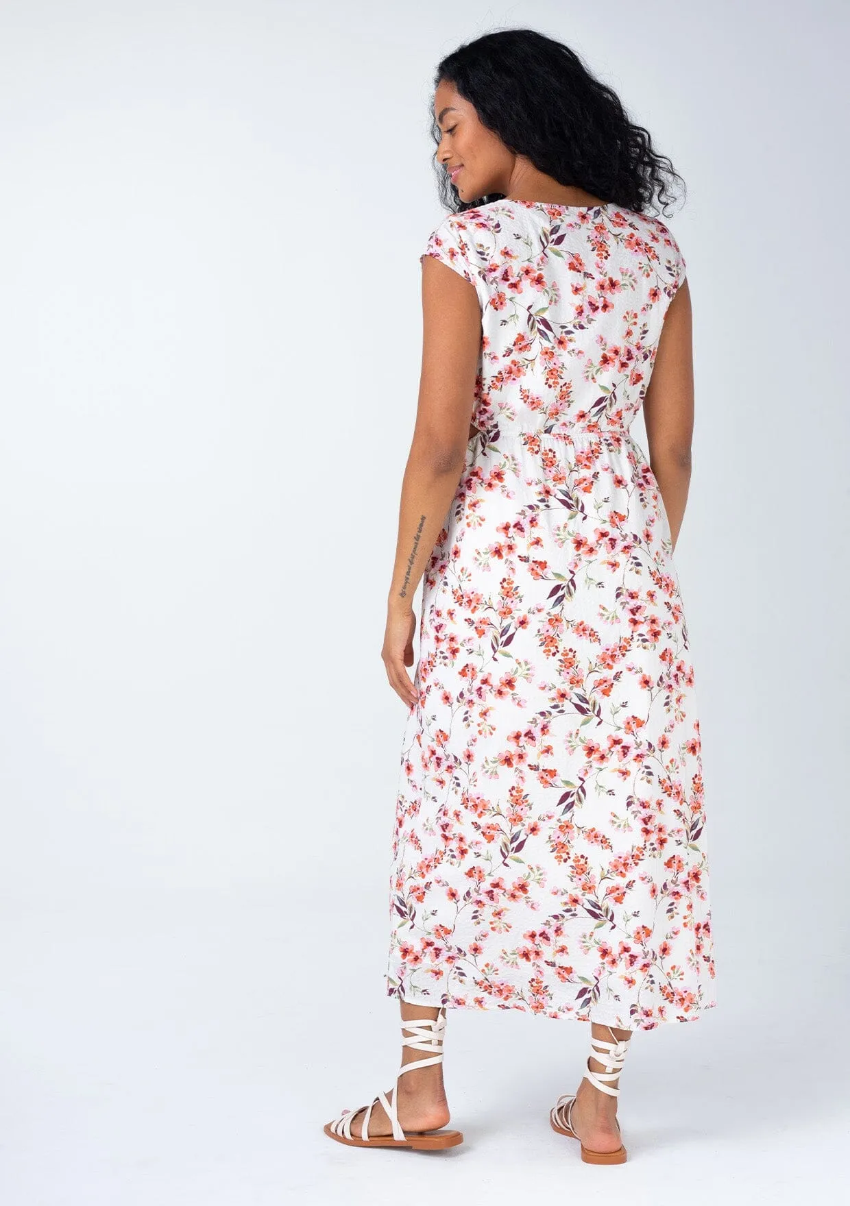 Nelly Cutout Midi Dress sold by lovestitch product image thumbnail 3