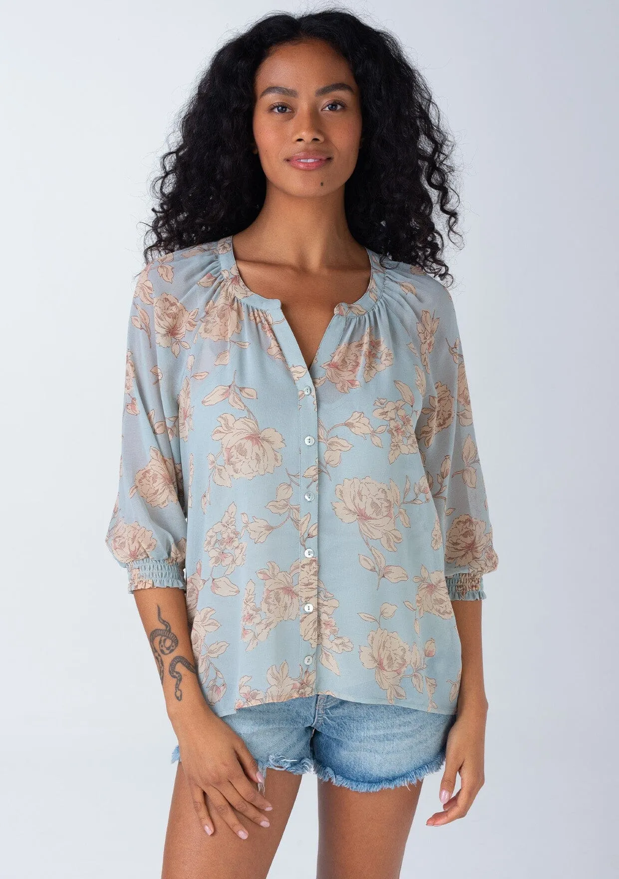 Lovisa Button Front Blouse sold by lovestitch product image thumbnail 4