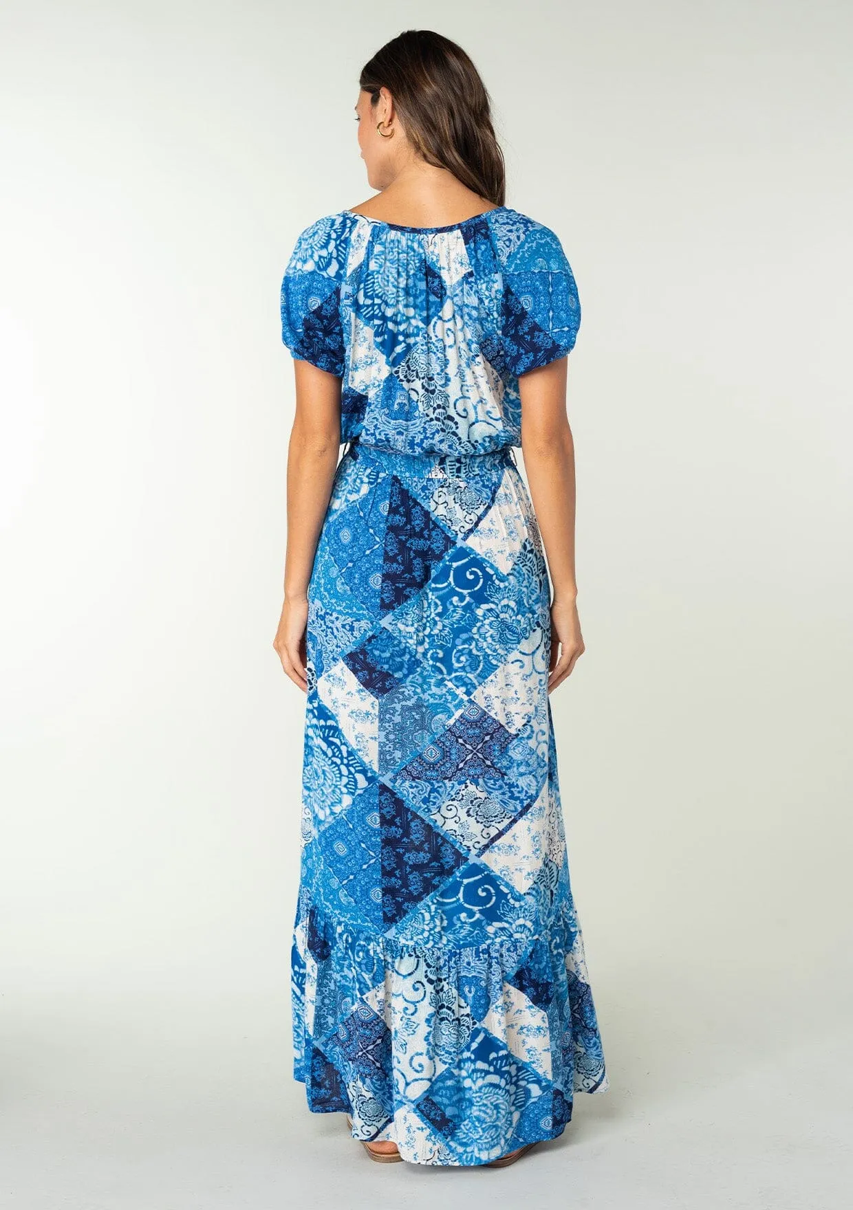 Bedford Patchwork Maxi Dress sold by lovestitch product image thumbnail 2