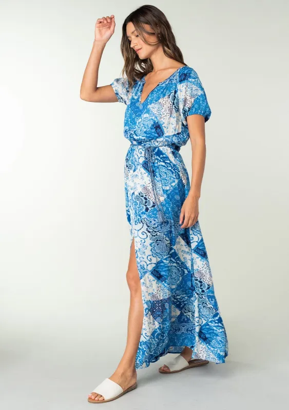 Bedford Patchwork Maxi Dress sold by lovestitch